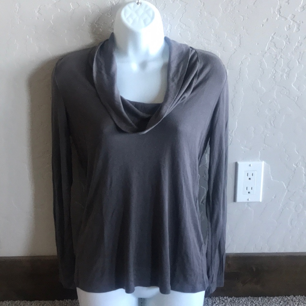 Ann Taylor cowl neck fitted top